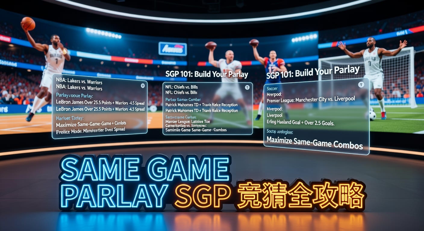 Same Game Parlay (SGP)：体育博彩“同场串关”玩法解析与策略