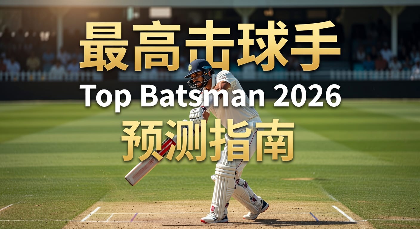 2026年最高击球手 Top Batsman 分析：球场王者洞悉指南