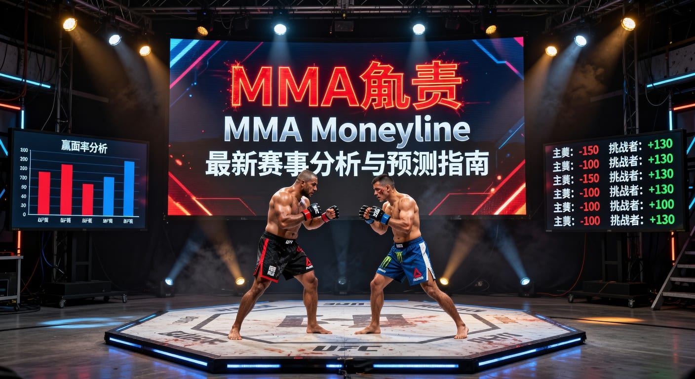 MMA胜负Moneyline：体育竞猜平台深入解读赔率与投注策略