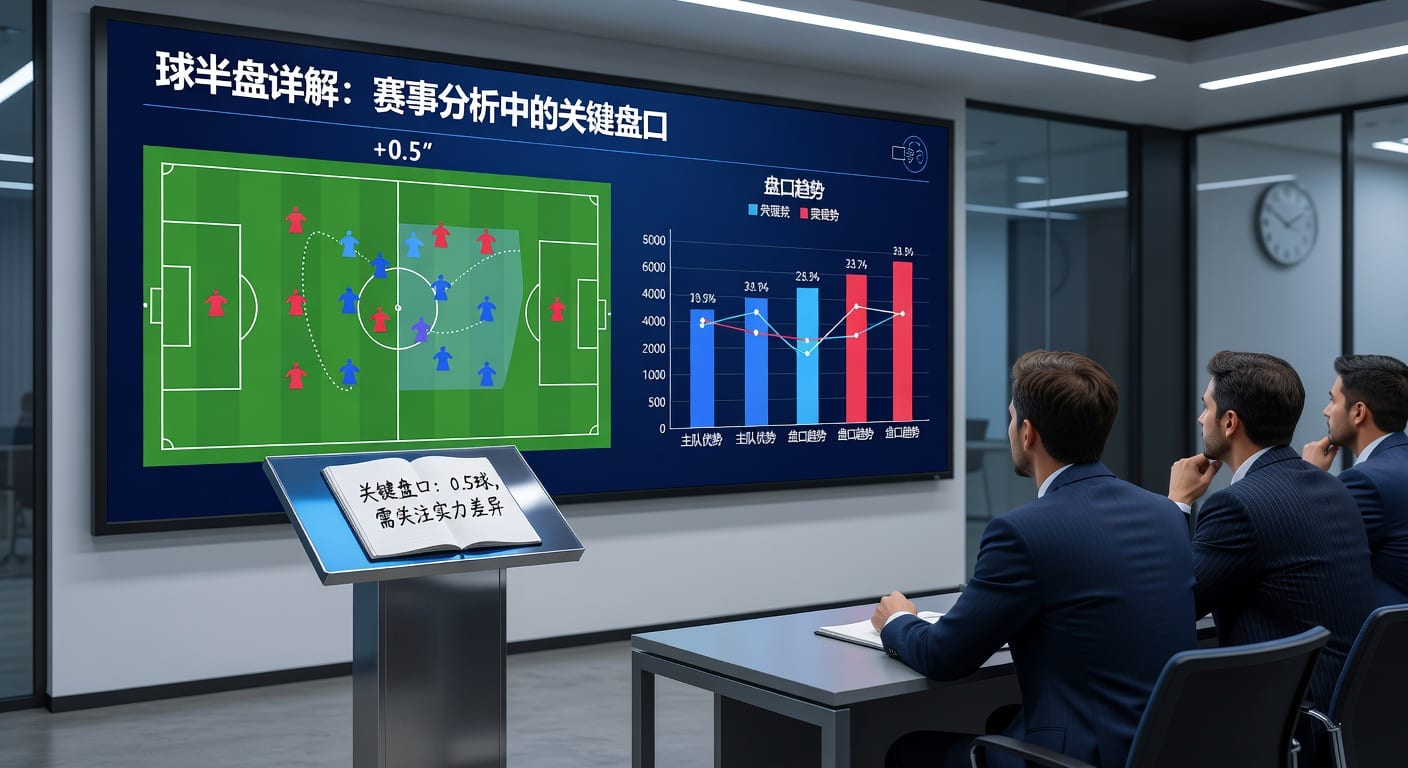 球半盘：资深分析师解读足球让球盘口与投注策略