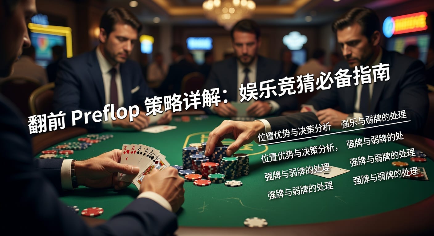翻前 preflop：起手范围与决策思路